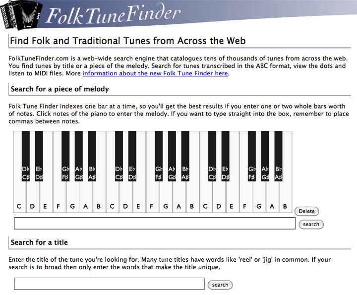 FolkTuneFinder version 2